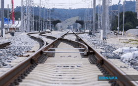 Projek ECRL capai kemajuan 87 peratus 