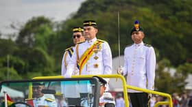 Tengku Amir Shah attends Palapes commissioning ceremony
