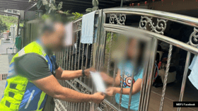 随手一丢变千元罚单　灵市居民乱丢垃圾罚1000令吉