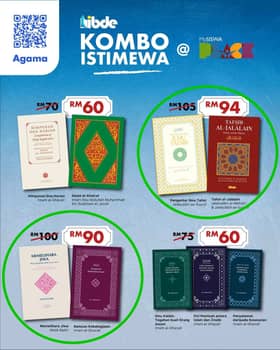 Baucar buku MADANI: Penuntut IPT boleh dapat kombo IBDE serendah RM60