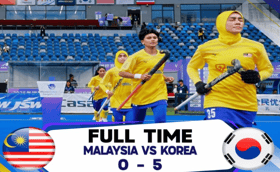 ஹாக்கி - தென் கொரியாவுடன் மோதிய மலேசியா 0-5 என்ற கோல்களில் தோல்வி கண்டது