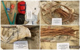 东铁工程电缆遭窃案  警成功逮2男助查！