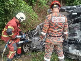 MPV terbabit kemalangan maut lima penuntut IKM  dipandu laju