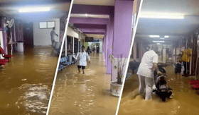 ஜோகூர் பாரு சுல்தானா அமீனா மருத்துவமனை திடீர் வெள்ளம்