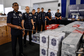 Two cigarettes, liquor smuggling syndicates crippled 
