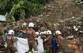 Sembilan maut dalam kejadian tanah runtuh di Kota Kinabalu, Papar