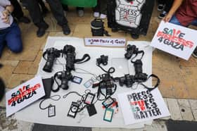 காஸாவில் ஊடகவியலாளர்கள் படுகொலை - 250 ஊடக ஸ்தாபனங்கள் ஆட்சேபம்