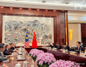 副首相：中马稳固伙伴关系   助推区域包容永续增长