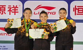 தேசிய வுஷூ அணி ஐந்தாவது தங்கத்தை வென்று சாதனை