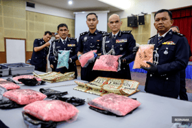 Cops bust four syndicates, seize RM8.4m in drugs 
