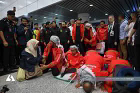 Kepulangan wira GSF disambut penuh emosi, simbol solidariti rakyat Malaysia terhadap Palestin