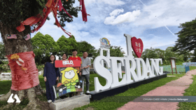 沙登设12个“Bling Bling”打卡站　王诗棋：打造社区旅游新亮点