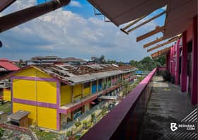 Ribut di Sijangkang berpunca pergerakan garis badai, bawa angin kencang tempoh singkat - pakar