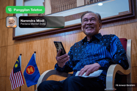 莫迪以线上方式参与东盟峰会  安华：继续致力加强马印关系