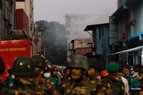 Bangladesh garment factory fire kills 16, toll may rise