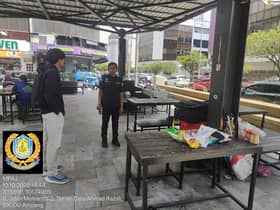 安邦坊美食中心成浪浪汉聚集点　市议会展开行动美化市容