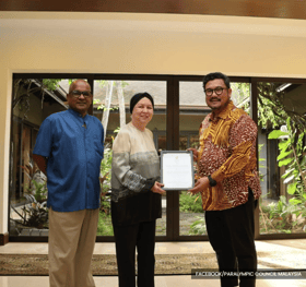 Paralympic Council appoints Tun Jeanne as honorary patron