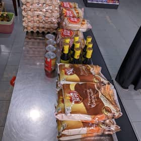 PKPS tawar set bakul makanan harga rendah, sesuai dijadikan buah tangan