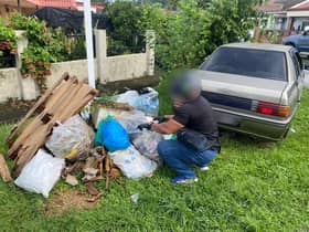 乱丢垃圾破坏环境 灵市厅开4罚单严惩垃圾虫