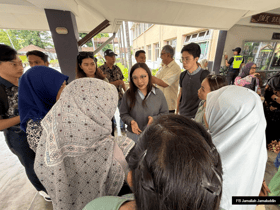 【灵市校园命案】嘉玛丽雅探访涉事校园 雪州守护师生身心健康