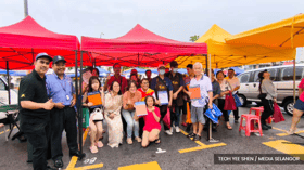 沙登商业城夜市批83执照   王诗棋盼打造本地特色美食热点