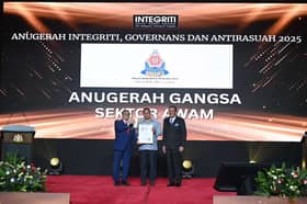 灵市厅治理透明度获认可  获廉正治理与反贪奖铜奖