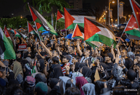 Polis siap siaga pastikan himpunan solidariti Gaza malam ini lancar