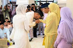 Sultan expresses gratitude to people for joining RMS wedding festivities