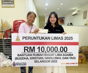 乌雪12庙宇获近11万拨款   彭小桃：雪州制度化体现多元