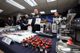 Johor cops bust syndicate, seize drugs worth RM5.33m