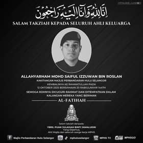 Kakitangan MPHS meninggal dunia ketika berbasikal di Batang Kali