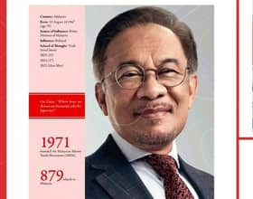 全球最具影响力穆斯林  安华排名大跃升挤进十强