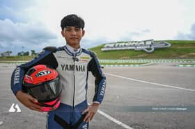 From mini circuits to the Asian podium: A coma couldn't break his spirit