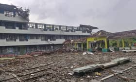 风灾袭击瓜冷4所学校　教育部评估损失后展开清理