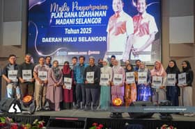 118 usahawan mikro Selangor terima geran DUMS, lonjak daya saing perniagaan