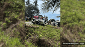 宝腾轿车失控迎面撞Alza 2男司机当场丧命5人重伤