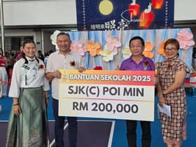 雪州政府拨20万   助力培明华小完善校园设施