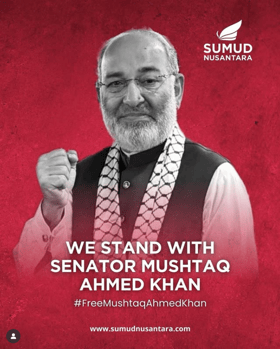 Israel masih tahan senator Pakistan, Sumud Nusantara desak pembebasan segera