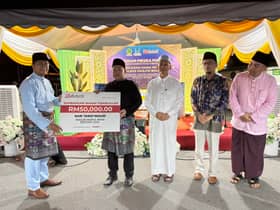 Perbadanan Wakaf Selangor salur RM50,000 bina pusat komuniti Masjid Nurul Iman