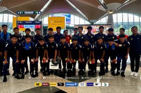 Aksi persahabatan, skuad bola sepak B-16 negara dibelasah 0-11