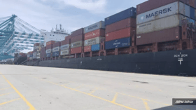 柔港口货船集装箱失火 造成3死3伤