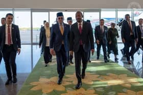 பிரதமர் டத்தோஸ்ரீ அன்வார் இப்ராஹிமுக்கு தனித்துவ வரவேற்பு;  எத்தியோப்பியா பிரதமர் கார் ஓட்டினார் 