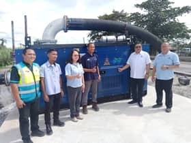 雪州65万拨款奏效　双溪普鲁水泵助缓解武吉拉惹水灾