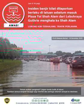 Bukit Jelutong, TTDI Jaya dinaiki air, trafik sesak di lebuh raya 
