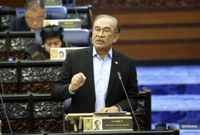 大马第三季经济增长5.2% 安华：年底有望超越目标