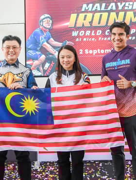 Syed Saddiq raih RM1 juta untuk Muar, tamatkan Ironman bawah 13 jam 