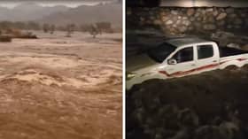 Banjir kilat landa Mekah susulan hujan lebat berterusan