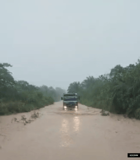 豪雨阻断土埋场通道　 雪州垃圾收集服务受影响