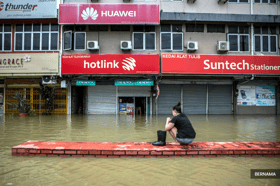 热带风暴来袭  雪州消拯局全面戒备