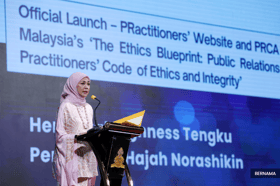Tengku Permaisuri urges PR practitioners to be guided by conscience, uphold truth